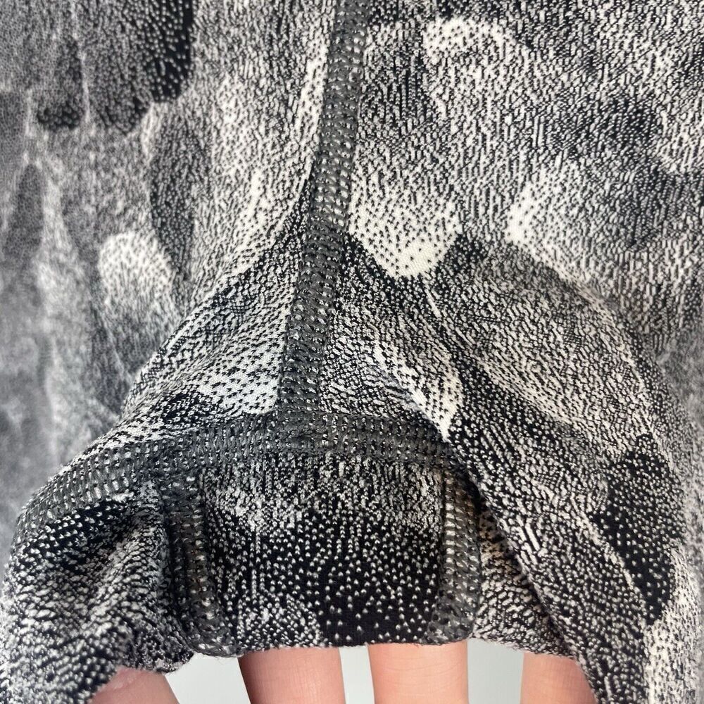Athleta Black White Elation Floral‎ Textured Tight Legging Size XS - Picture 7 of 9